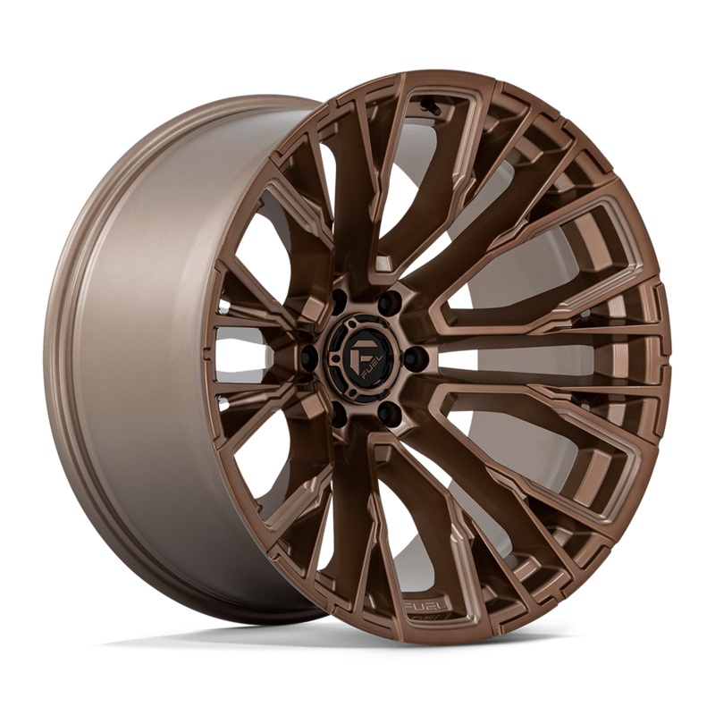 Fuel Wheels D850 Rebar 22″ 6×135 Platinum Bronze Milled