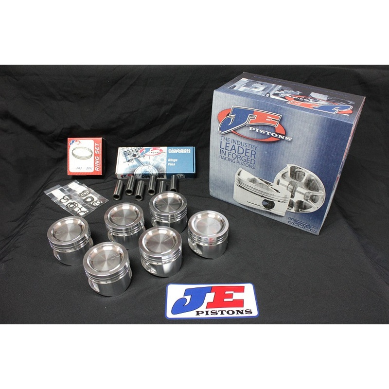 JE Forged Pistons Dodge Stealth Mitsubishi 3000GT 6G72 6G72TT 91.1mm STD -15.5 cc 8.0:1