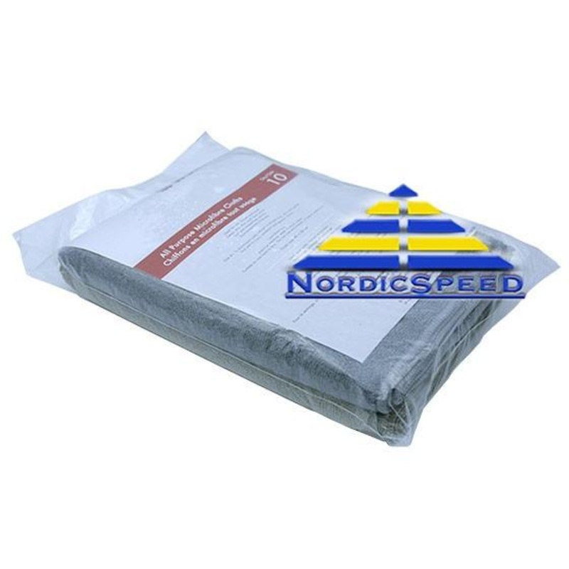 All Purpose Microfibre Cloth 10-Pack By WURTH