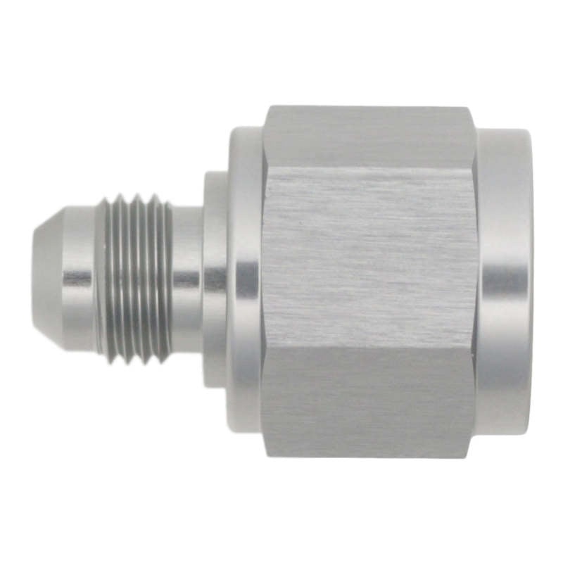 DeatschWerks 10AN Female Flare to 6AN Male Flare Reducer – Anodized DW Titanium