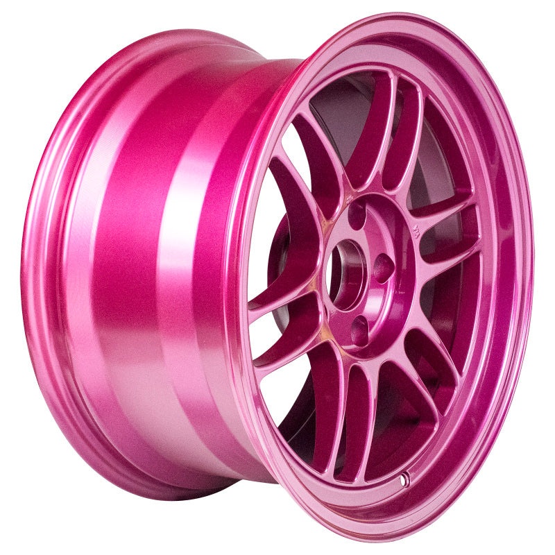 Enkei RPF1 17×9 5×114.3 22mm Offset 73mm Bore Magenta Wheel