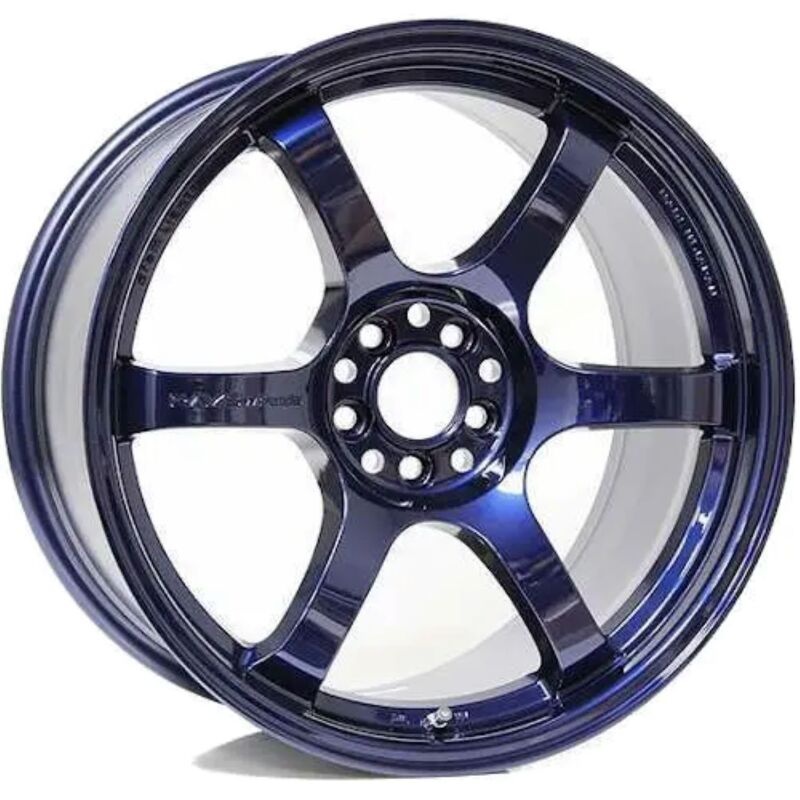 Gram Lights 57DR 17×9.0 +38 5-100 Eternal Blue Pearl Wheel (Minimum Order Quantity 20)