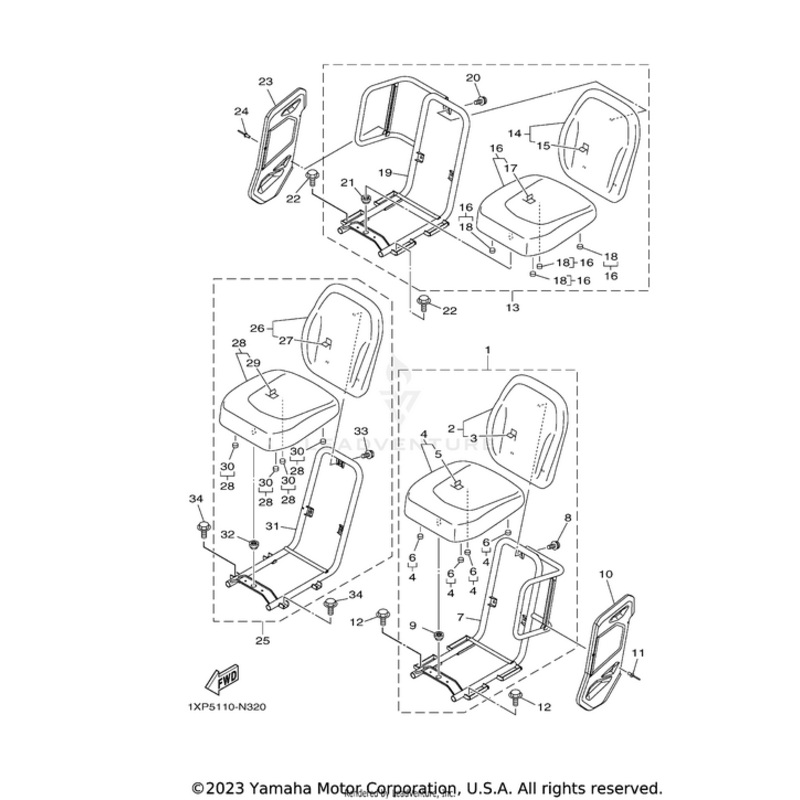 Seat 2 by Yamaha