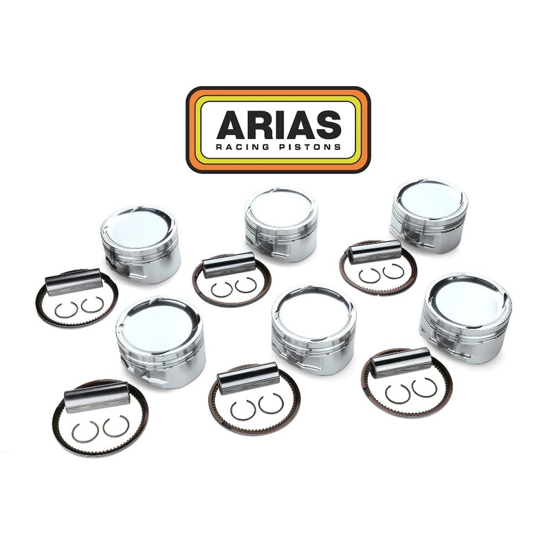 Arias Pistons Nissan Skyline RB20Det R32 Bore 3.091 CH 1.260 Stroke 2.774 Rod 5.366 CR 9.25