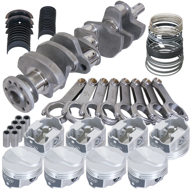 Eagle Chevy 454 4.000in Crank 6.135in H-Beam 18.3cc Dome 4.280in Pistons Rotating Assembly