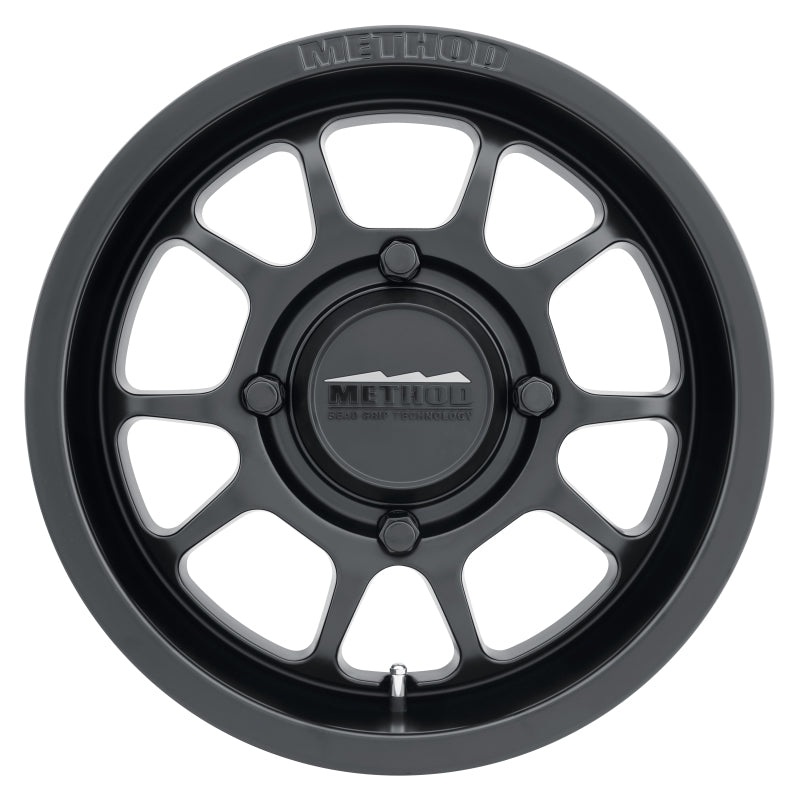 Method MR409 Bead Grip 15×10 / 5+5/0mm Offset / 4×156 / 132mm CB Matte Black Wheel
