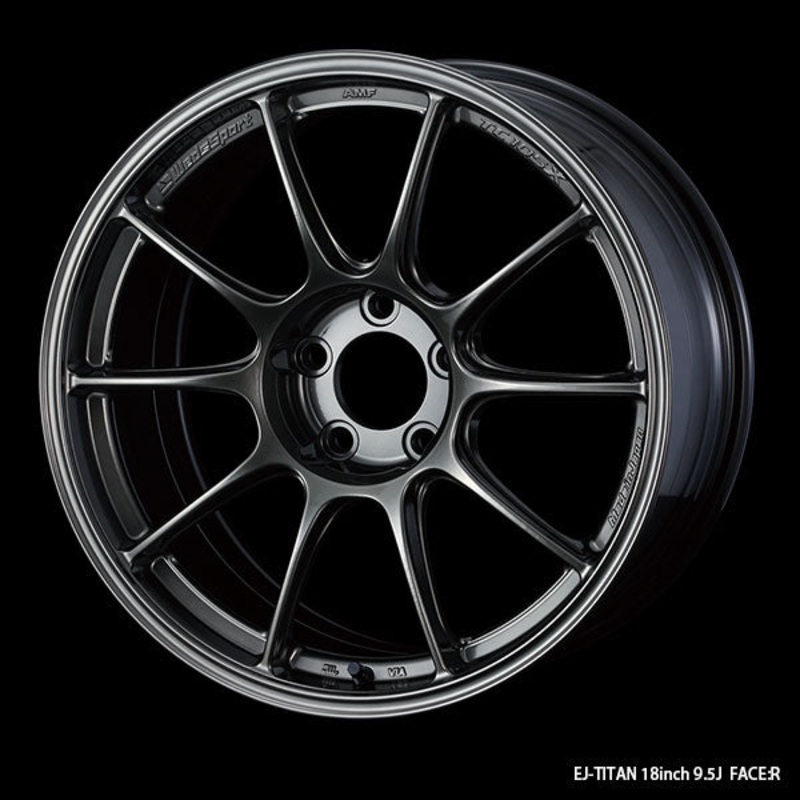 WedsSport TC105X AMF Wheel – 18×10.0 +35 | 5×114.3 | EJ Titan
