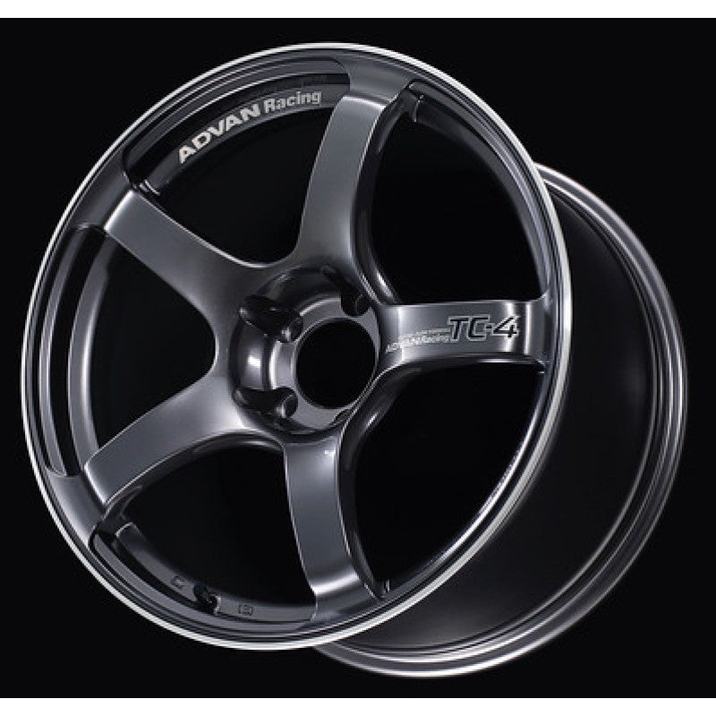 Advan TC4 16×7.5 +40 4-100 Racing Gunmetallic & Ring Wheel