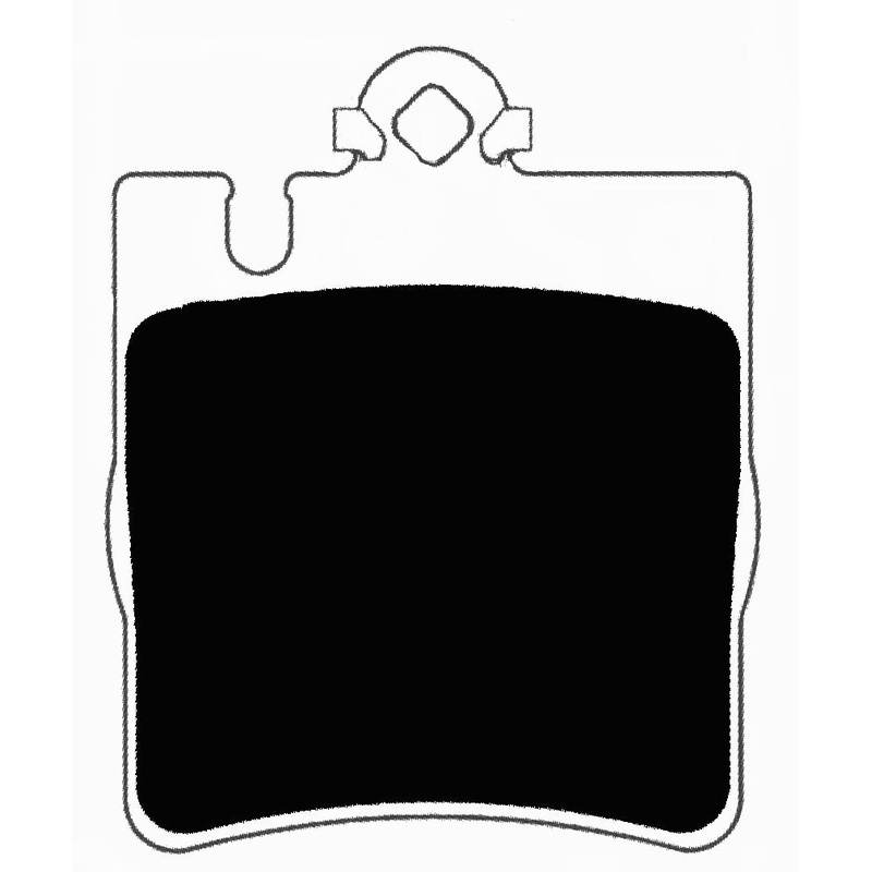Porterfield Brake Pads for 2007 MERCEDES-BENZ C350 Sport Sedan