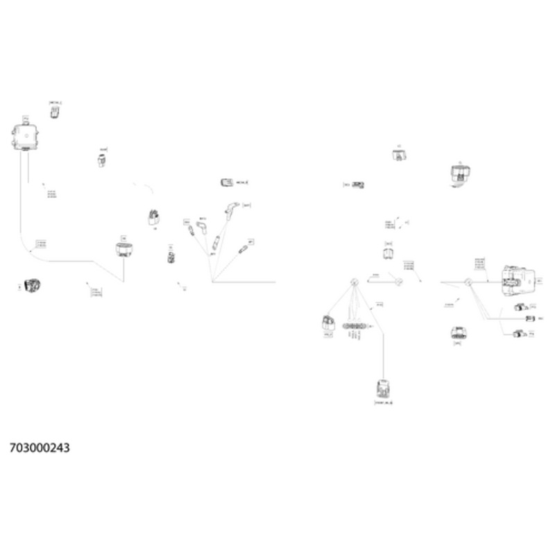Female Housing 20 Circuits by Can-Am