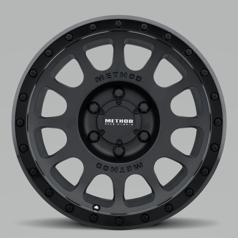 Method MR305 NV 17×8.5 0mm Offset 5×5 94mm CB Double Black Wheel