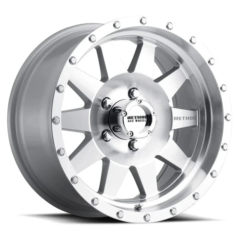 Method Race Wheels MR301 16″ 6×139.7 Machined Clear Coat