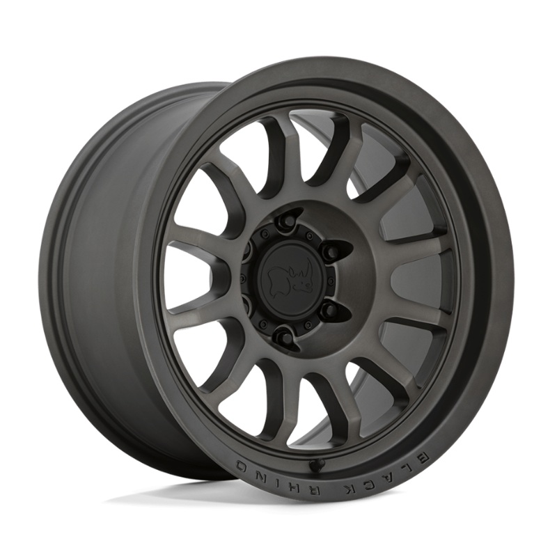 18×9.0 Black Rhino Rapid Matte Brushed Gunmetal
