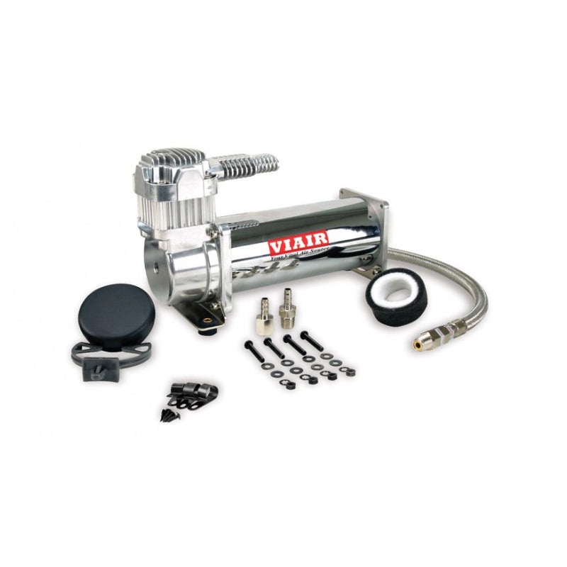 Air Lift Performance VIAIR 444C Chrome Air Compressor – 200 PSI – Universal