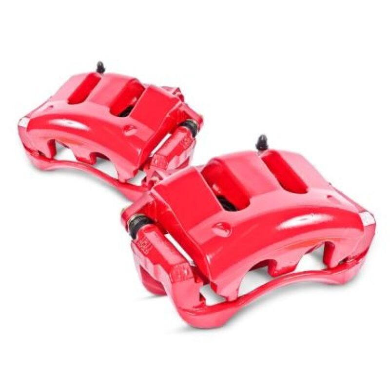 Power Stop 06-10 Mazda 5 Rear Red Caliper w/Bracket – Pair
