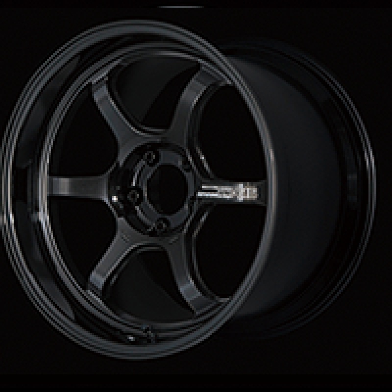Advan R6 18×8.5 +45 5-114.3 Racing Titanium Black Wheel