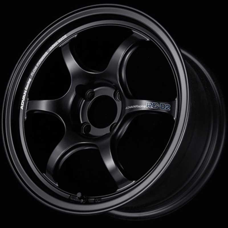 Advan RG-D2 Wheel – 15×7.5 +40 | 4×100 | Semi Gloss Black