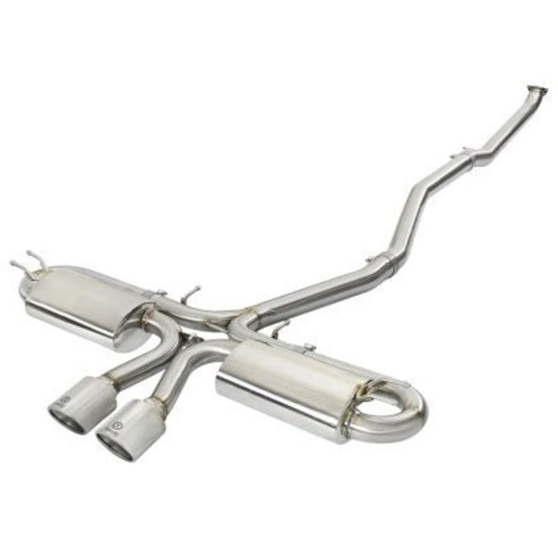 Takeda 3 IN to 2-1/2 IN 304 Stainless Steel Cat-Back Exhaust System