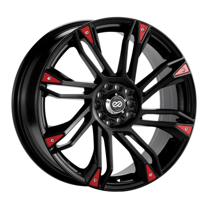 18×7.5 Enkei GW8 5×100/114.3 42mm Offset 72.6 Bore Matte Black Wheel