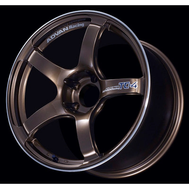Advan TC4 17×8.0 +45 5-114.3 Umber Bronze Metallic & Ring Wheel