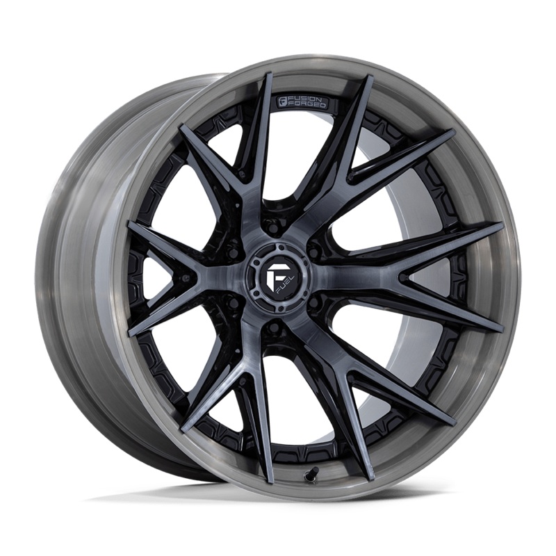 Fuel Wheels FC402 Catalyst 22″ 6×135 Gloss Black With Brushed Gray Tint Face & Lip