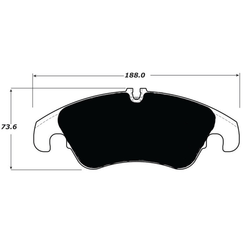 Porterfield Brake Pads for 2018 AUDI A7/A7 Quattro 320mm Front Disc