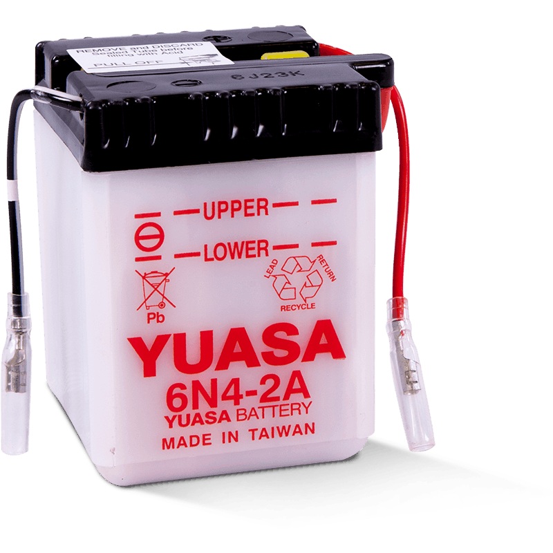 Yuasa 6N4-2A Conventional 6 Volt Battery