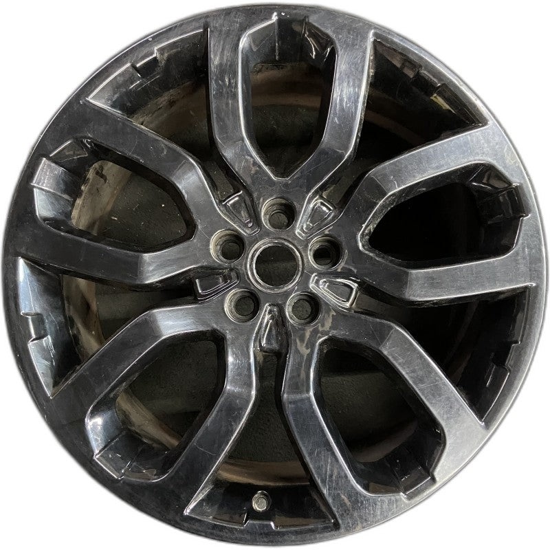 22″ RANGE ROVER 20-21 22×9.5 alloy 10 spoke 5 split spoke black Original OEM Wheel Rim