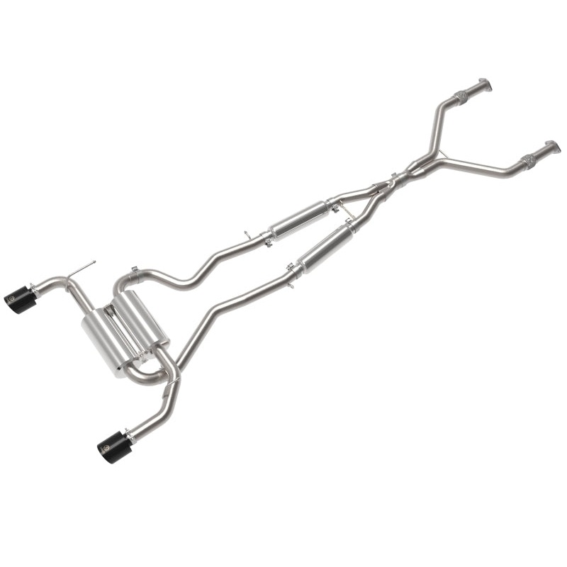 aFe Takeda 2.5″ 304SS Cat-Back Exhaust w/ Black Tips – 14-15 Infiniti Q50