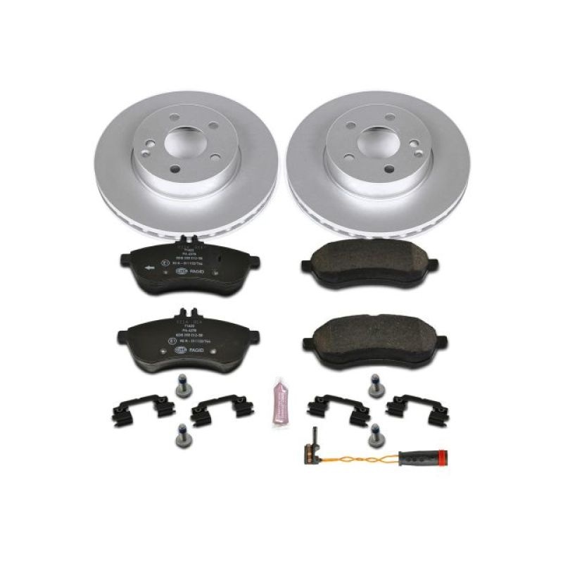 PowerStop Power Stop 12-15 Mercedes-Benz C250 Front Euro-Stop Brake Kit