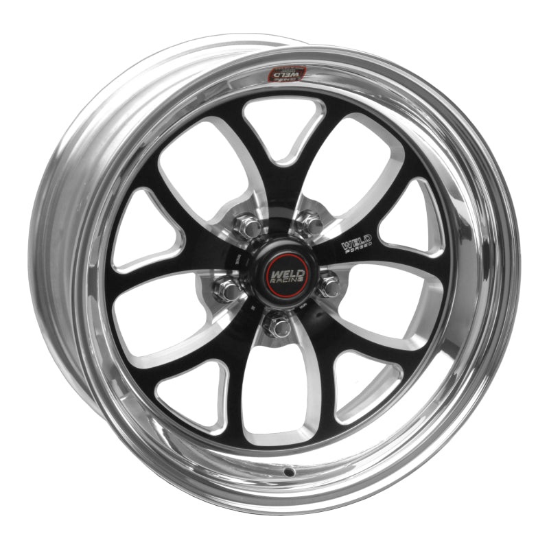 Weld S76 17×10 / 5×4.5 BP / 6.4in. BS Black Wheel (Low Pad) – Non-Beadlock