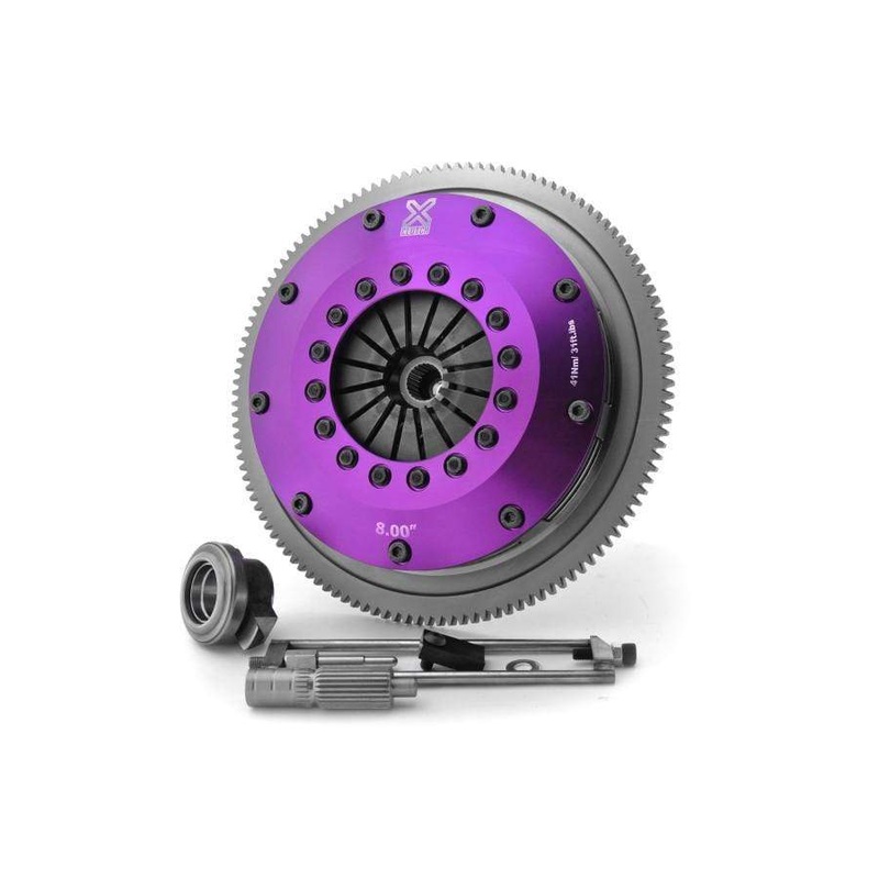 XClutch Clutch Kit Twin Solid Ceramic Discs w/ Flywheel WRX 2002-2005 / Forester XT 2004-2006 | XKSU20520-2E