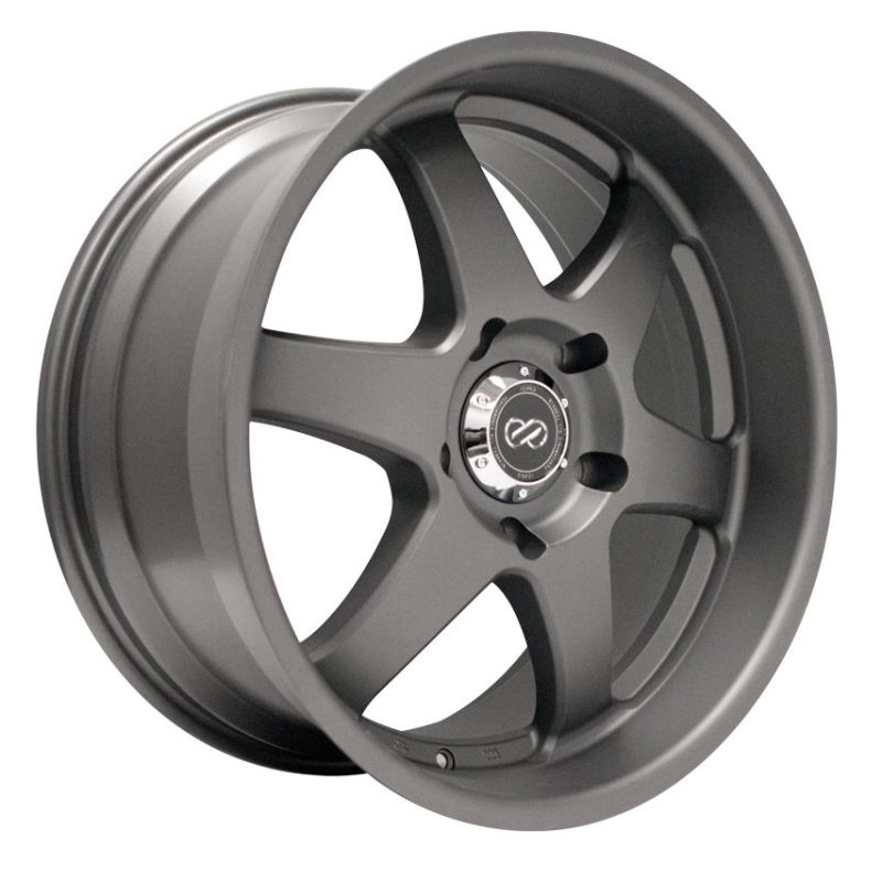 Enkei ST6 18 x 8.5 30mm Offset 6×135 Bolt Pattern 87mm Bore Matte Gunmetal Wheel