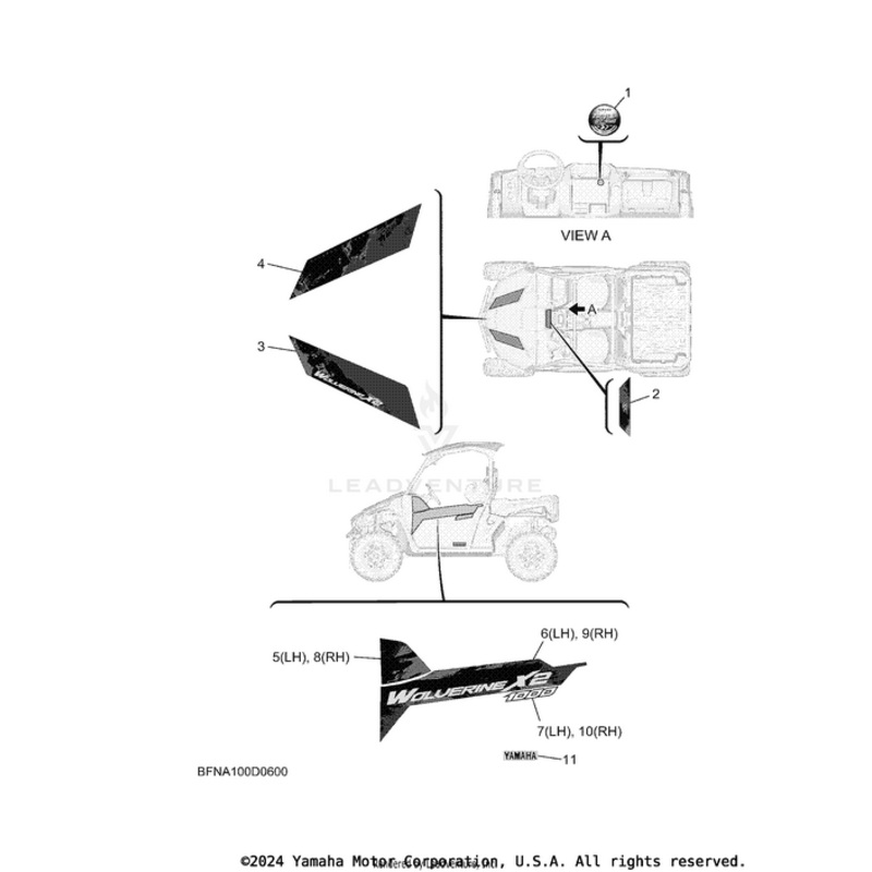 Graphic 4 (RH) by Yamaha