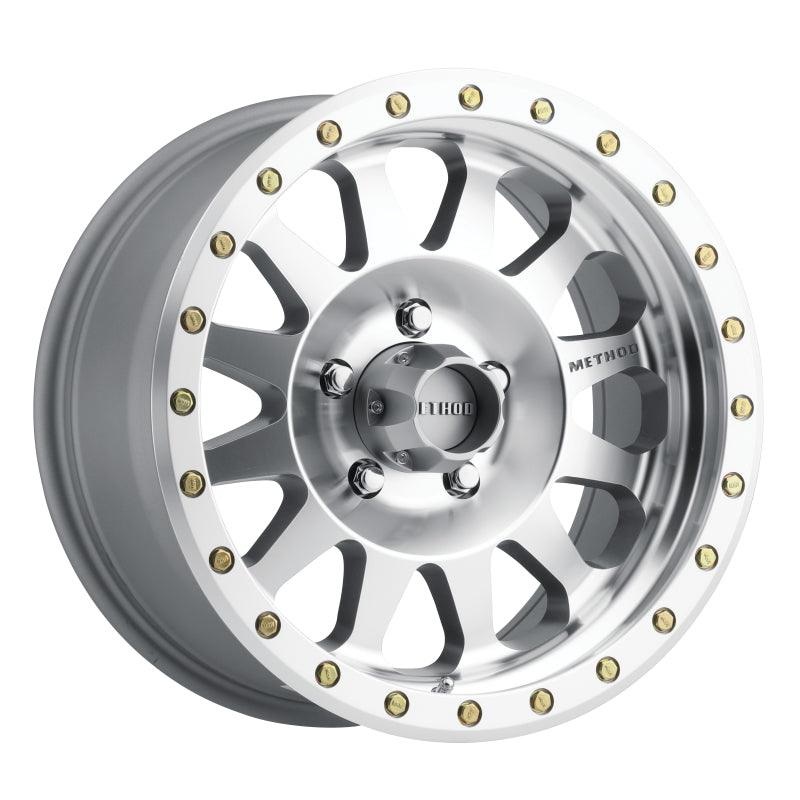 Method MR304 Double Standard 17×8.5 0mm Offset 5×5 94mm CB Machined/Clear Coat Wheel
