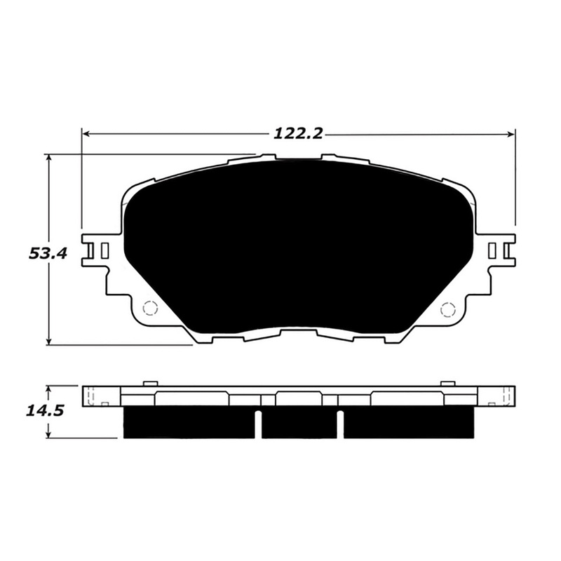 Porterfield Brake Pads for 2019 MAZDA MX-5 MIATA