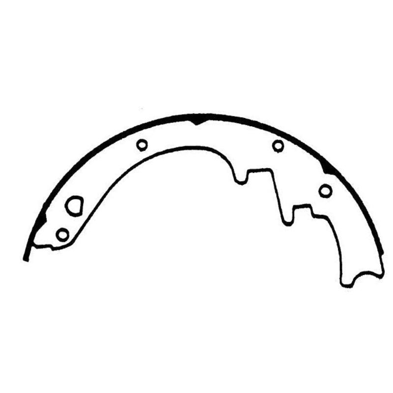 Porterfield Brake Shoes for 1970 FORD MUSTANG 429 V8 w/Front Discs