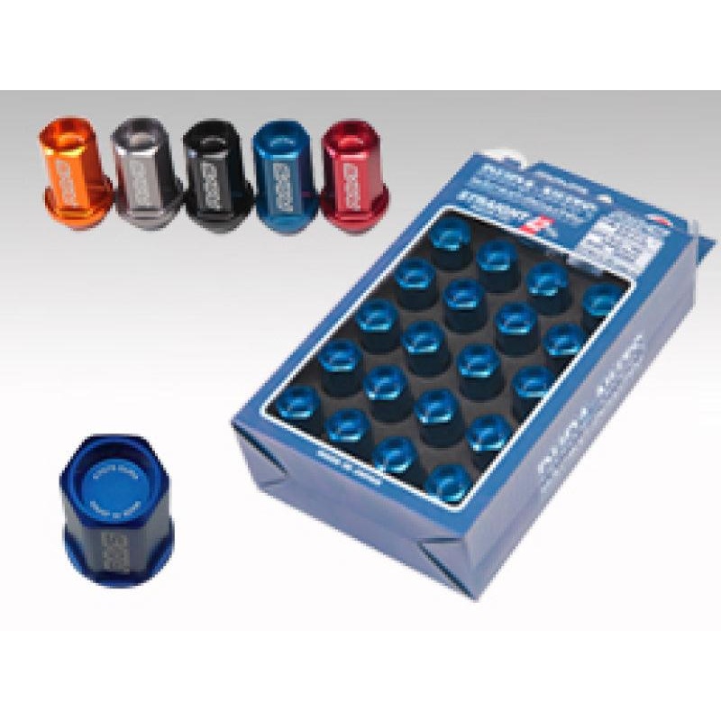 Rays Dura-Nut L42 Straight Type 12X1.25 Lug Nut Set 16 Lug 4 Lock Set – Black