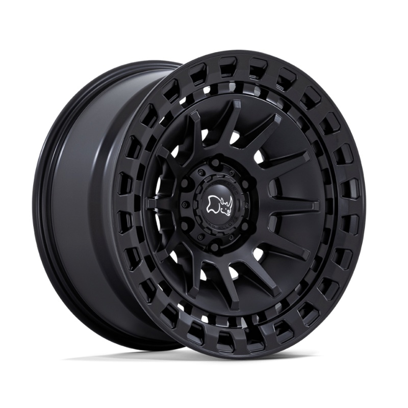 18×9.0 Black Rhino Barrage Matte Black