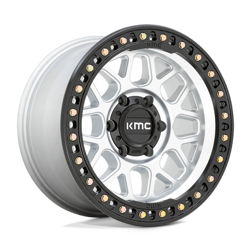KMC Wheels KM549 GRS 18″ 5×150 Machined With Satin Black Lip