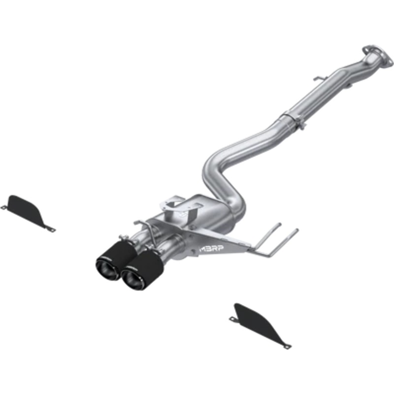 MBRP Stainless Steel 3″ Cat-Back – Dual Center Exit | 2023+ Toyota Corolla GR (S4303)