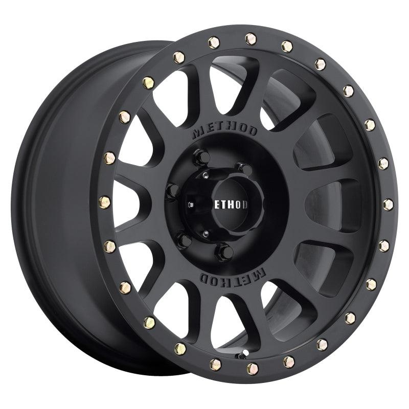 Method MR305 NV 17×8.5 0mm Offset 6×135 94mm CB Matte Black Wheel