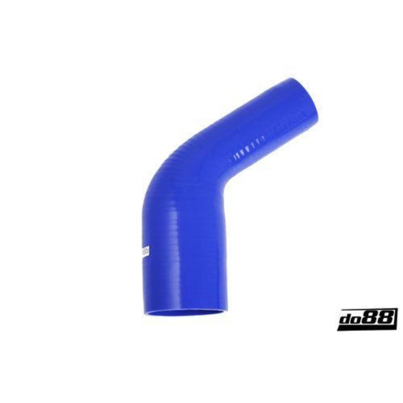 Silicone Hose Blue 60 degree 2,375 – 3” (60 – 76mm)