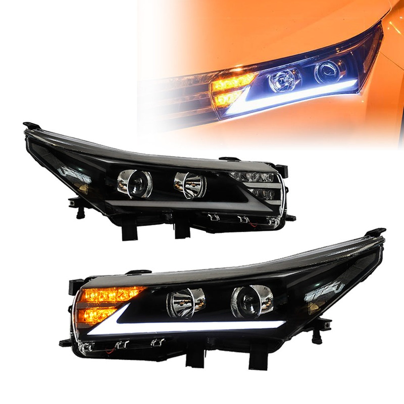 VLAND 14-17 Corolla LED Projector Headlights | Only Fit For China/the Middle East/Southeast Asia Car Model
