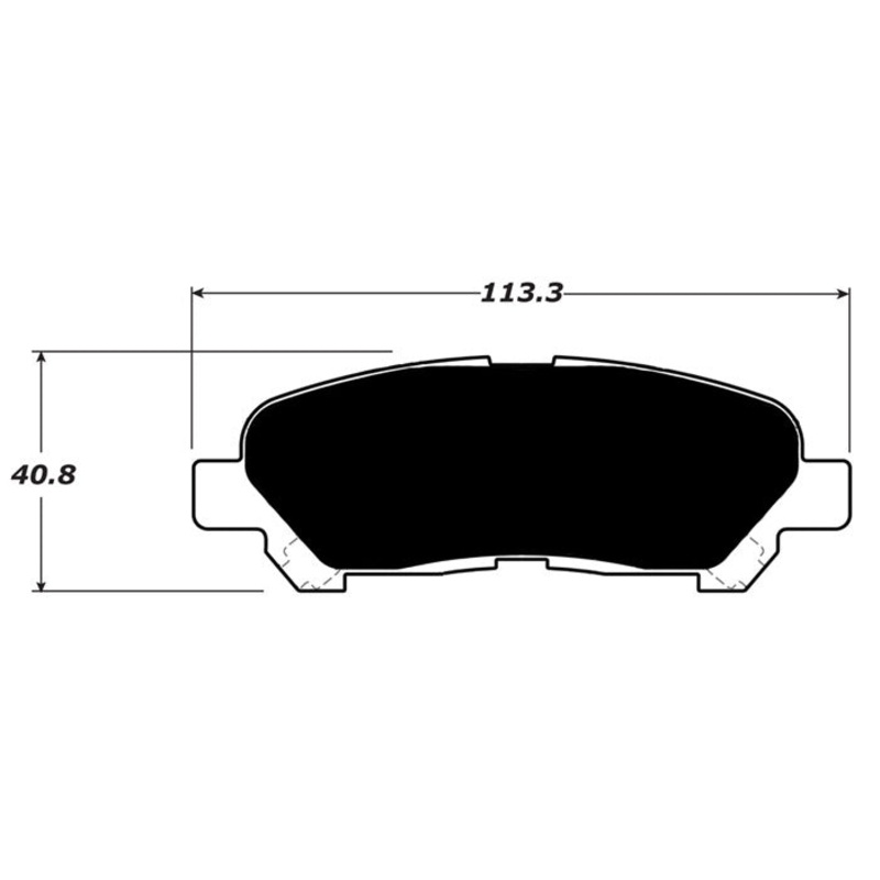 Porterfield Brake Pads for 2008 TOYOTA HIGHLANDER