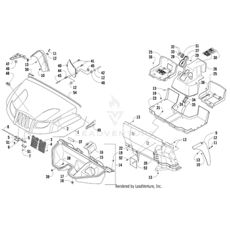Lock Nut by Arctic Cat