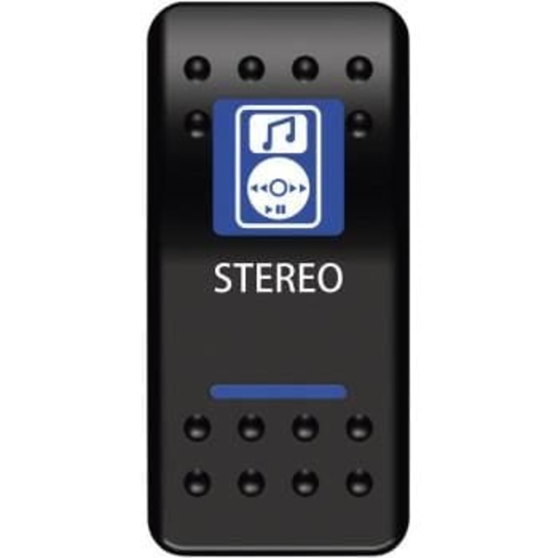 Stereo Rocker Switch by Moose Utility