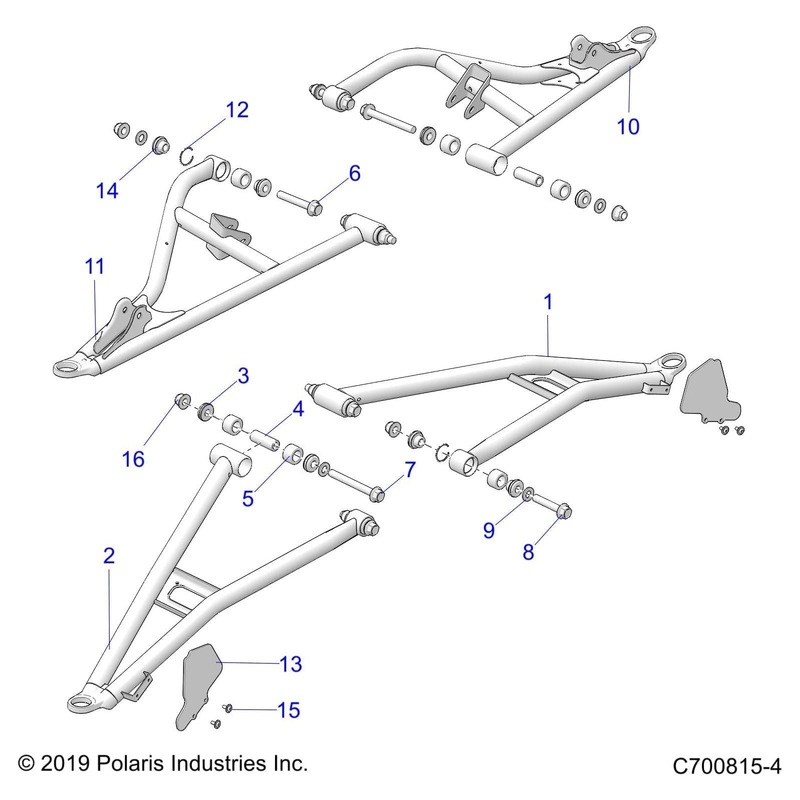 Weld-Ctrl Arm,Upper,Fr,Rh,64 by Polaris