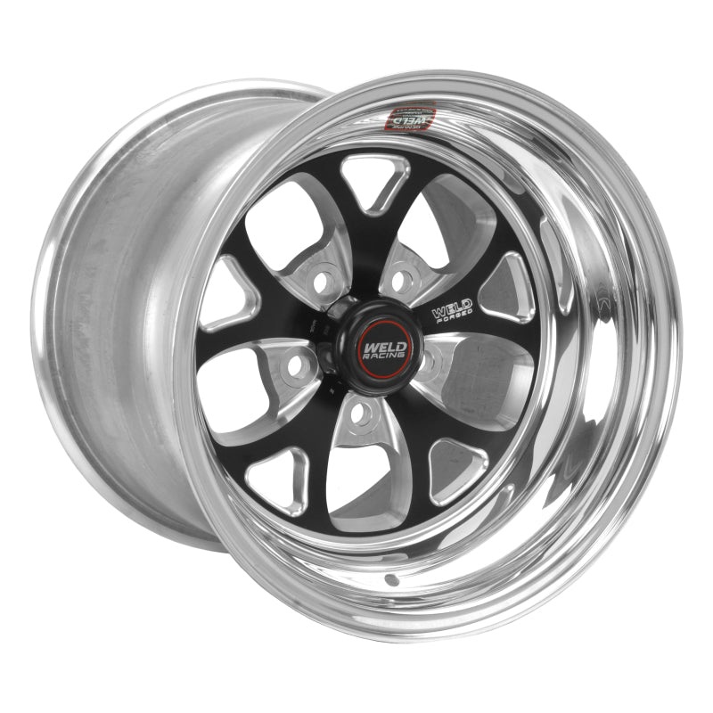 Weld S76 15×8 / 5×4.5 BP / 6.5in. BS Black Wheel (Low Pad) – Non-Beadlock