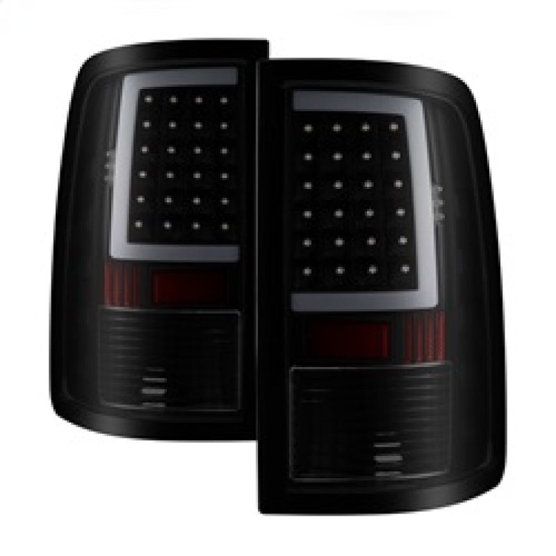 xTune 13-18 Dodge Ram 1500 (LED Model Only) LED Tail Lights – Blk Smk (ALT-ON-DRAM13V2-LBLED-BSM)